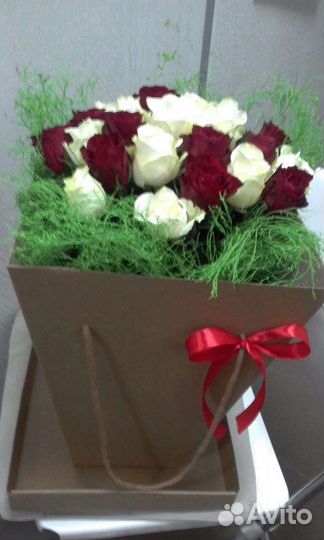 Цветы розы букет