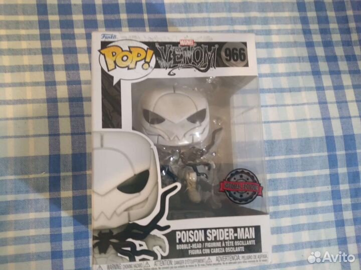 Funko pop poison spider man