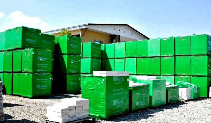 Газоблок вкблок автоклав 625 D600