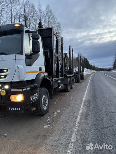 Самосвал Iveco-АМТ 653900 с КМУ Велмаш-С, 2013