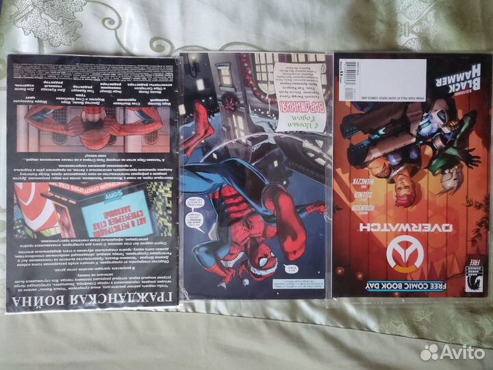 Синглы Человек-Паук (Среднее-Плохое состояние)