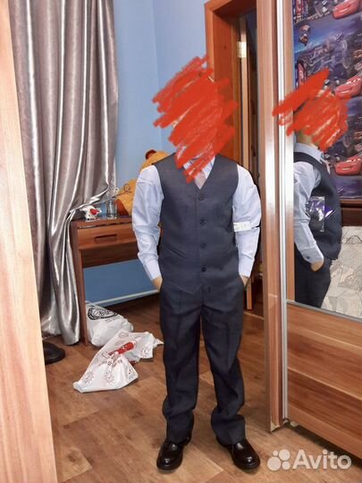 Костюм школьный для мальчика 122-128