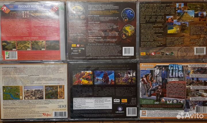Лицензионные компьютерные игры диски для пк