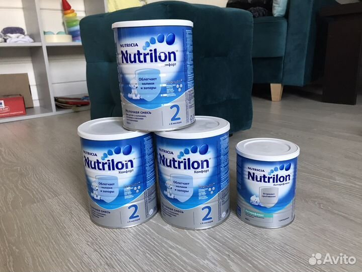 Железные банки из под детской смеси