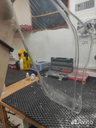 Стекло для фары Opel astra H