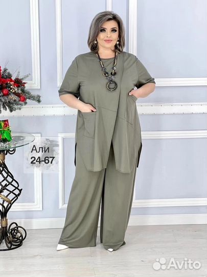 Брючный костюм женский от 64 до 74