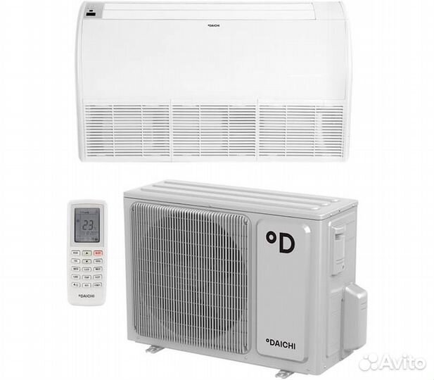 Напольная - потолочная сплит- система daichi DA50a