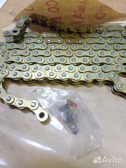 Цепь для мотоцикла 520ERT2 и звезда ведущая