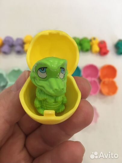 Киндер детёныши в яйцах скорлупки