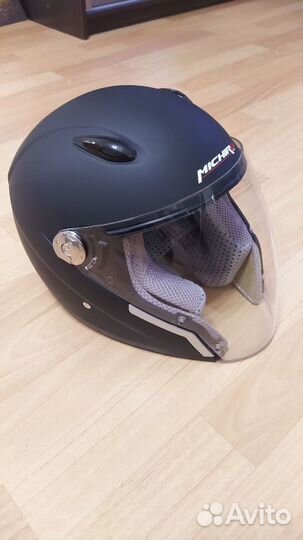 Шлем открытый Black michiru размер S 55-56