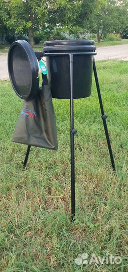 Сподовая станция + ведро с крышкой