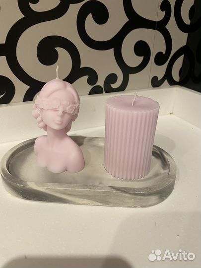 Формовые свечи ручной работы