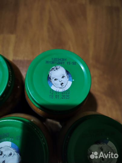 Gerber детское питание 190г