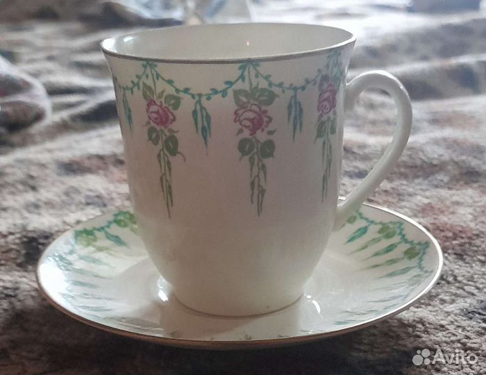 Чашка с блюдцем лфз