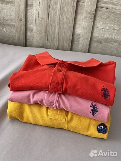 Мужские поло US Polo и springfield размер S