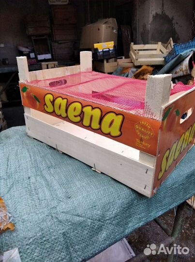 Ящики деревянные и фанерные для хурмы,мандарин то