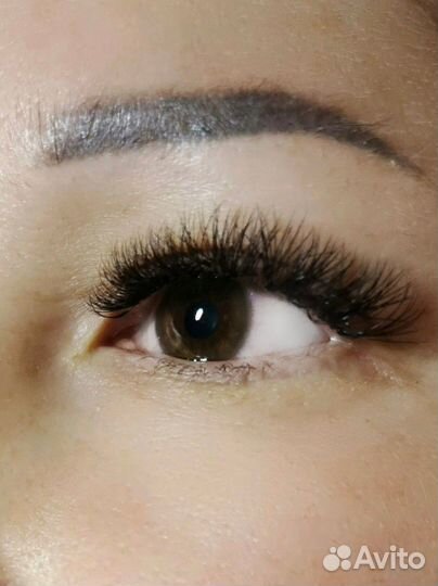 Наращивание ресниц на дому