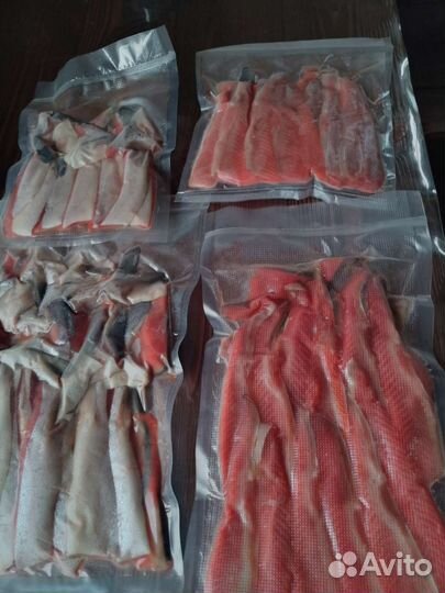 Брюшки нерки,кижуча слабосоленые 2023