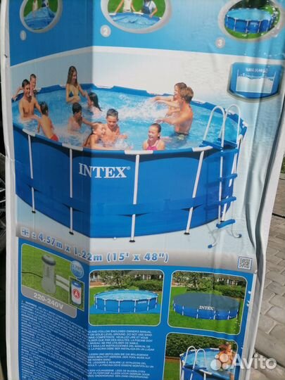 Каркасный бассейн 457 *122