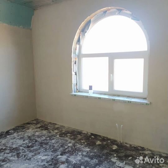 Штукатурка стен по маякам ручная/механизированная