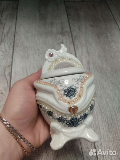 Керамическая коллекционная чайница Teabreeze