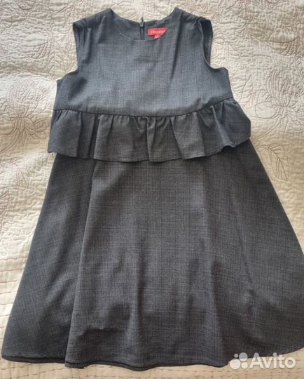 Школьная форма для девочки пакетом 128 (11 вещей)