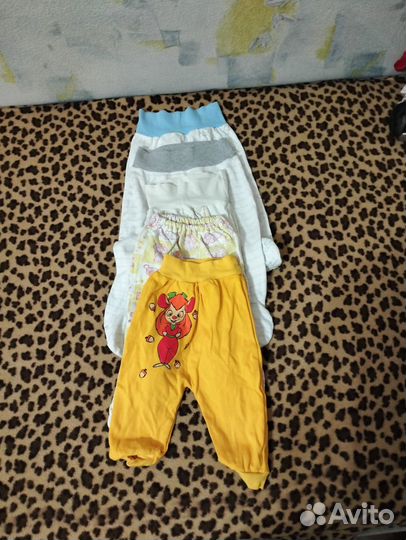 Детские вещи пакетом от 0 до 6 месяцев