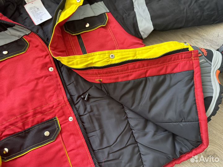 Утепленный рабочий костюм 