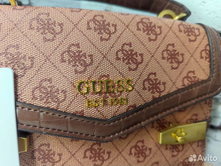 Сумка Женская Guess коричневая