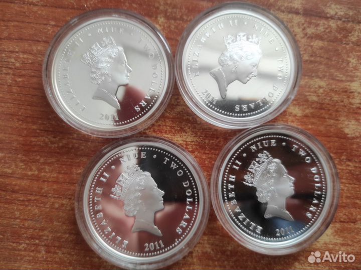 Серебряные монеты