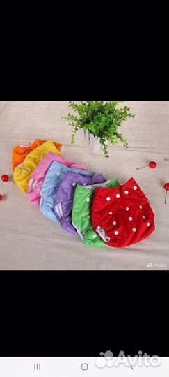 Многоразовые подгузники новые
