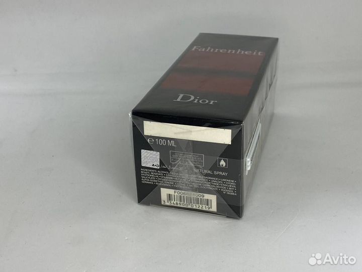 Парфюм Christian Dior Fahrenheit