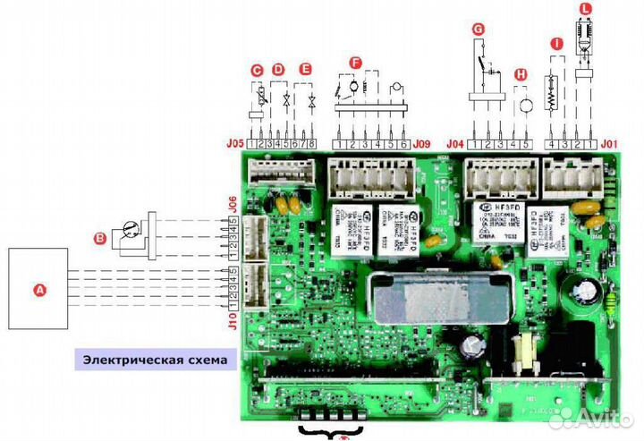 Модуль стиральной машины