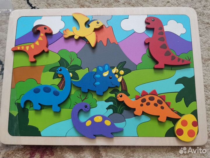 Деревянные пазлы