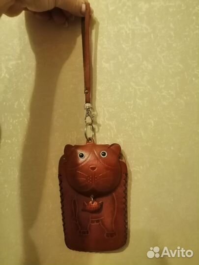 Кожаный чехол для телефона