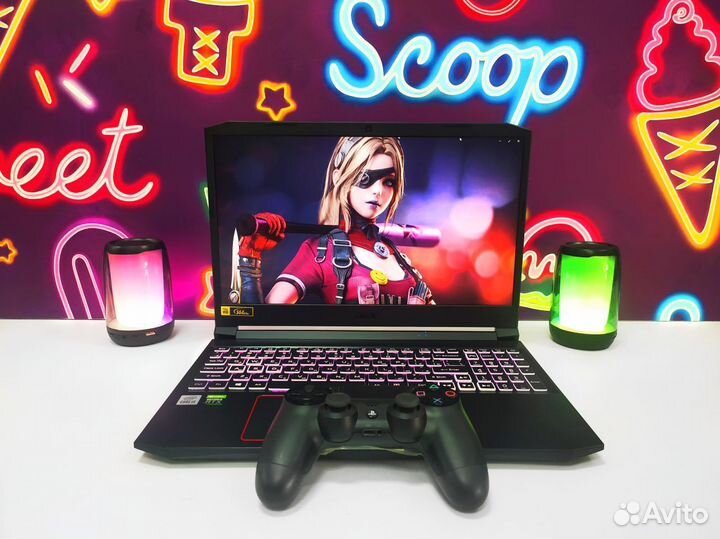 Игровой ноутбук Acer i5 i7 GeForce RTX / 16Gb