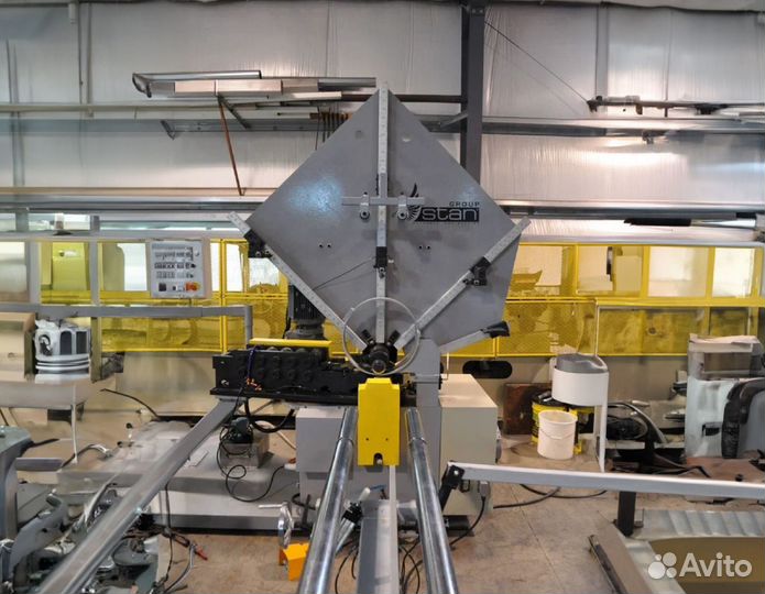 Спирально-навивной станок.Новый станок