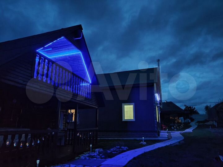 Коттедж 200 м² на участке 12 сот.