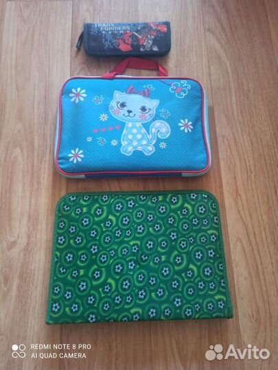 Пенал, папки для школы