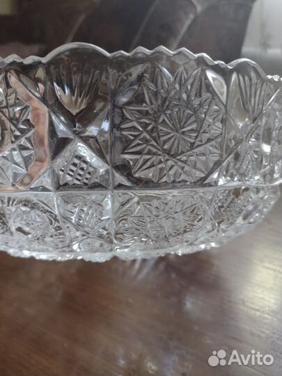Хрустальная посуда СССР