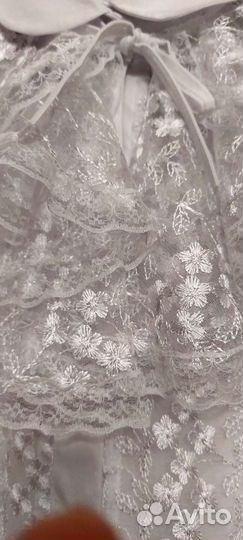 Блузка белая