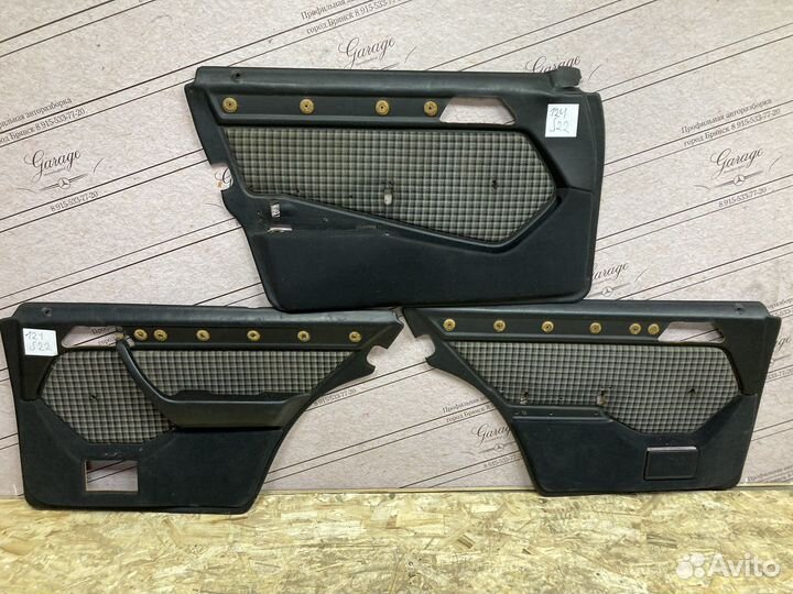 Дверные карты Mercedes w124