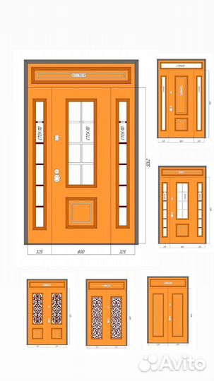 Двери стальные от производителя