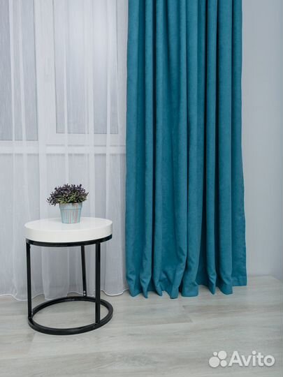 Готовые шторы канвас 250 на 260 см новые