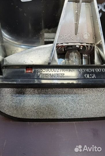 Стоп-сигнал Renault Duster 1