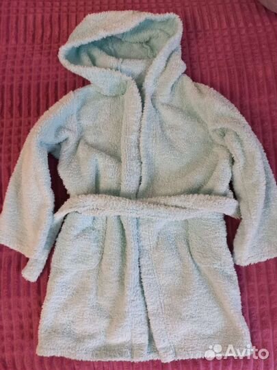 Детский махровый халат 98-104