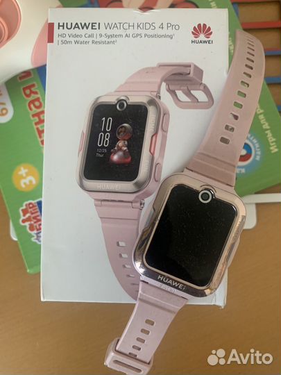 Часы с GPS трекером huawei Watch Kids 4 Pro Pink