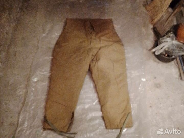Ватные офицерские штаны