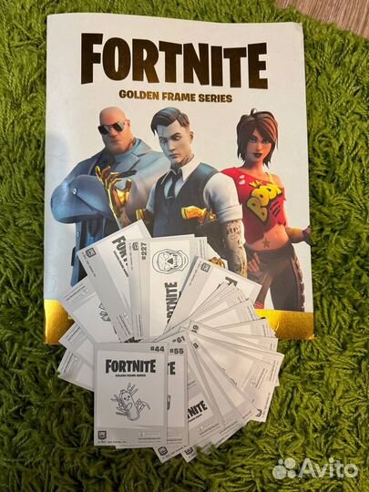 Наклейки fortnite panini