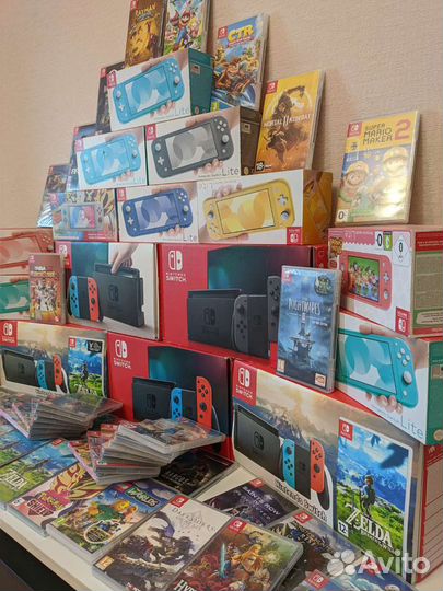 Nintendo Switch и Nintendo Switch Lite